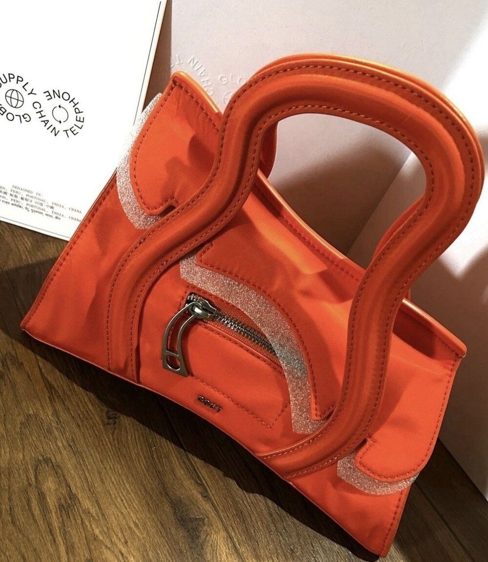MSCHF Global Supply Chain Telephone GSCT Safety Orange Handbag Crossbody $650